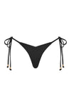Empress Thong Bikini Bottoms - Black