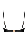 Mira Strapless Bikini Top - Black